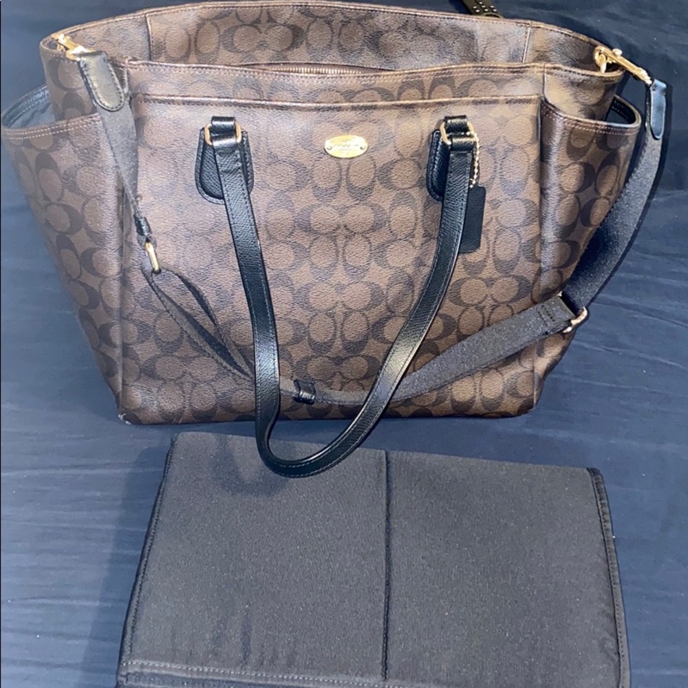 Coach diaper bag